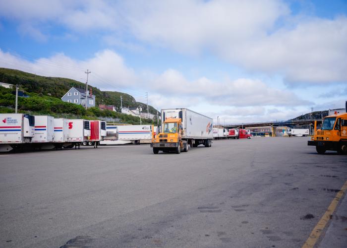 Drop Trailers Port aux Basques Terminal