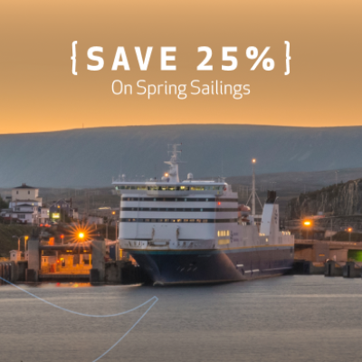 Marine Atlantic Ferry on the water