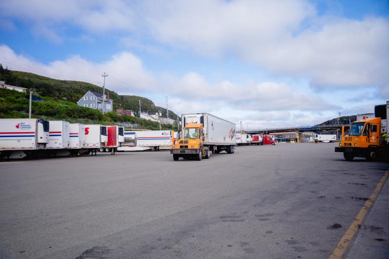 Drop Trailers Port aux Basques Terminal