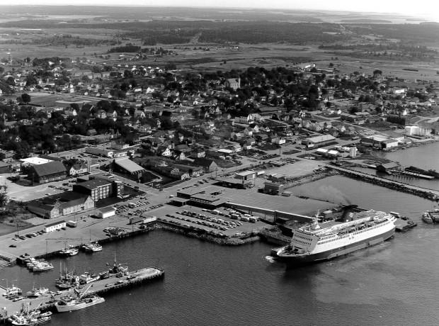 Image of the MV Bluenose at Yarmouth circa 1970s