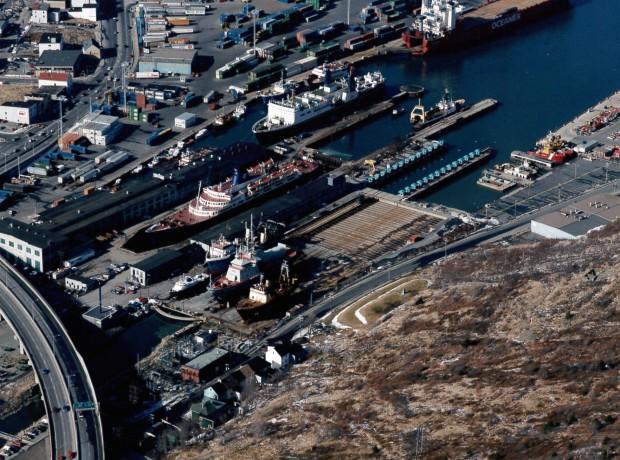 MV Princess of Acadia at Newfoundland Dockyard circa 1980s