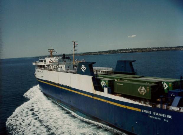 Image of the MV Marine Evangeline