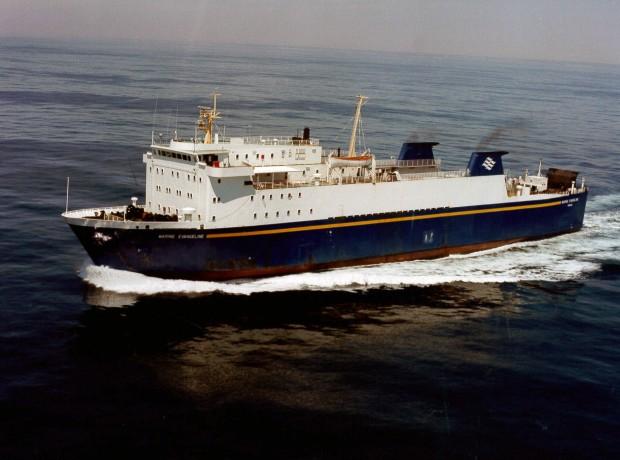 Image of the MV Marine Evangeline