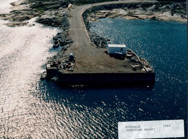 Image of the Hopedale (American Wharf) 1989